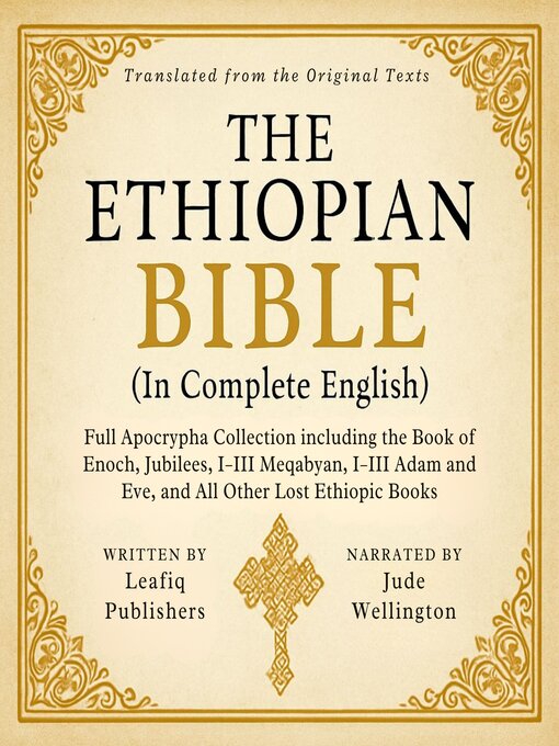 Cover image for The Ethiopian Bible in Complete English